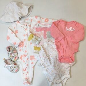 Charming Pink & Coral 7 Piece Bundle